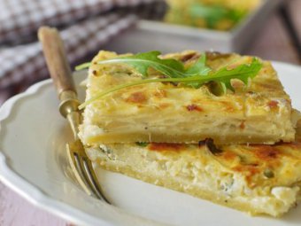 Zwiebelkuchen auf dem Zwiebelmarkt Weimar